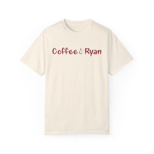 Personalized "Favorite Thing & Partner's Name" unisex t-shirt, perfect for Valentine’s Day gifts for him or her.